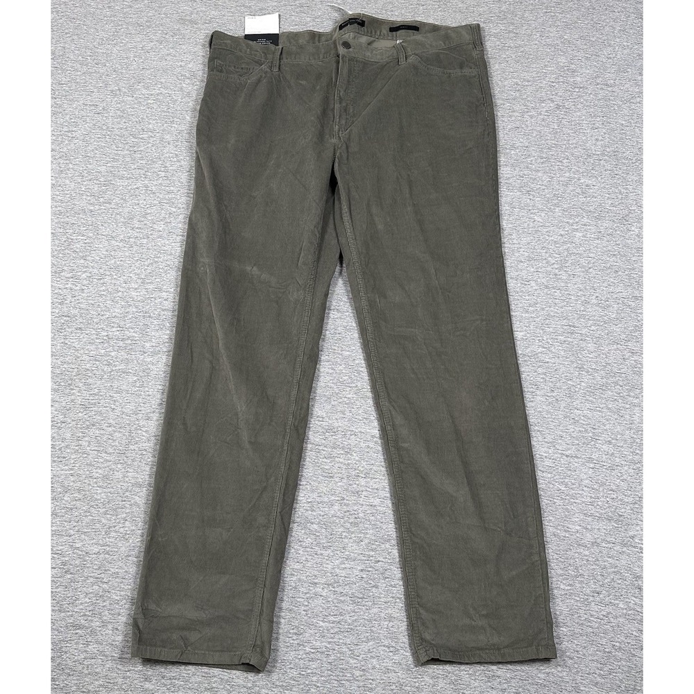 Banana Republic Pants Mens Size 42x34 Green Traveler Slim Corduroy Mid Rise